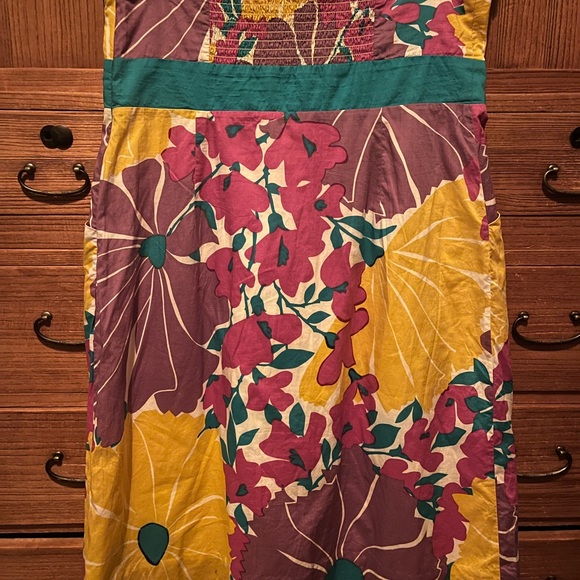 Sweet Anthropology dress with killer pattern and pockets - Picture 3 of 7
